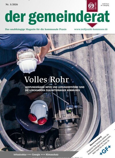 Titelbild der Ausgabe 3/2026 von der gemeinderat. Diese Zeitschrift und viele weitere Jurazeitschriften und Zeitschriften für Verwaltung als Abo oder epaper bei United Kiosk online kaufen.