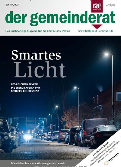 Titelbild der Ausgabe 6/2025 von der gemeinderat. Diese Zeitschrift und viele weitere Jurazeitschriften und Zeitschriften für Verwaltung als Abo oder epaper bei United Kiosk online kaufen.