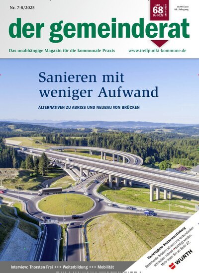 Titelbild der Ausgabe 7/2025 von der gemeinderat. Diese Zeitschrift und viele weitere Jurazeitschriften und Zeitschriften für Verwaltung als Abo oder epaper bei United Kiosk online kaufen.
