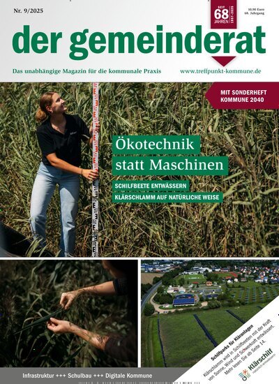 Titelbild der Ausgabe 9/2025 von der gemeinderat. Diese Zeitschrift und viele weitere Jurazeitschriften und Zeitschriften für Verwaltung als Abo oder epaper bei United Kiosk online kaufen.