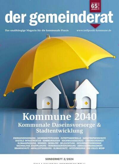 Titelbild der Ausgabe 2/2024 von der gemeinderat Sonderheft. Diese Zeitschrift und viele weitere Jurazeitschriften und Zeitschriften für Verwaltung als Abo oder epaper bei United Kiosk online kaufen.