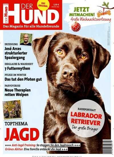 Der Hund aktuelles Titelbild Ausgabe 1/2019 Aktuelles Titelbild von Der Hund. In der Ausgabe 1/2019 geht es um die Themen: Topthema - Jagd. Anti-Jagd-Training: So stoppen Sie den Jagdrausch. Lesen Sie gerne Elternzeitschriften und Tierzeitschriften? Dann empfehlen wir Ihnen Der Hund als Abo oder Geschenkabo.