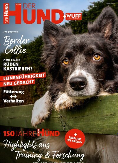 Titelbild der Ausgabe 10/2026 von Der Hund. Diese Zeitschrift und viele weitere Elternzeitschriften und Tierzeitschriften als Abo oder epaper bei United Kiosk online kaufen.