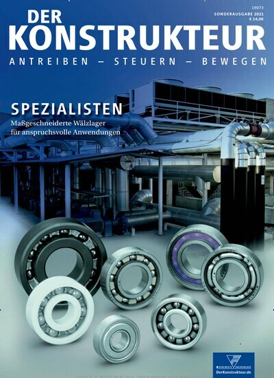Titelbild der Ausgabe 1/2021 von Der Konstrukteur Sonderausgabe. Diese Zeitschrift und viele weitere Industriemagazine und Handwerkmagazine als Abo oder epaper bei United Kiosk online kaufen.