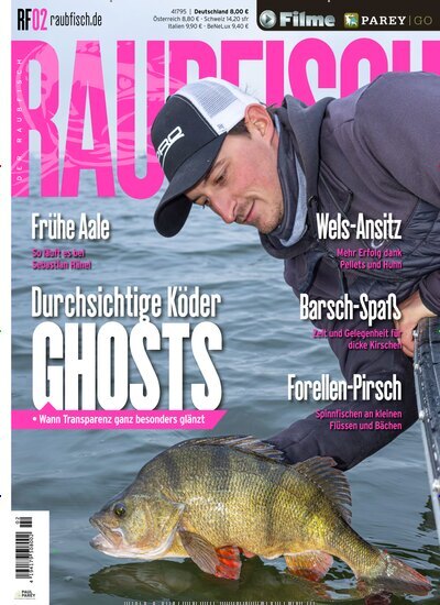 Titelbild der Ausgabe 2/2025 von Der Raubfisch (Angeln). Diese Zeitschrift und viele weitere Sportmagazine als Abo oder epaper bei United Kiosk online kaufen.