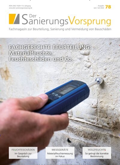 Titelbild der Ausgabe 3/2026 von Der SanierungsVorsprung. Diese Zeitschrift und viele weitere Architekturzeitschriften und Bauzeitschriften als Abo oder epaper bei United Kiosk online kaufen.
