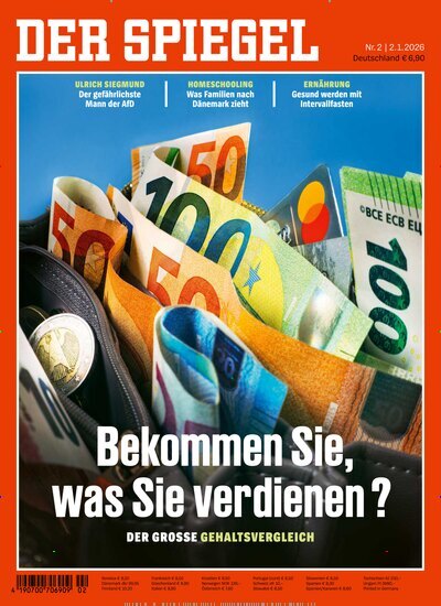 Titelbild der Ausgabe 2/2026 von Der Spiegel. Diese Zeitschrift und viele weitere Wirtschaftsmagazine und Politikmagazine als Abo oder epaper bei United Kiosk online kaufen.