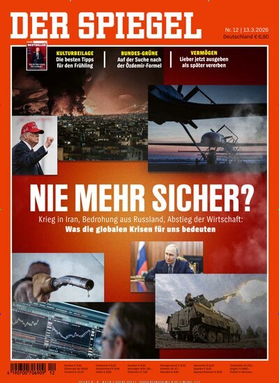 Titelbild der Ausgabe 12/2026 von Der Spiegel. Diese Zeitschrift und viele weitere Wirtschaftsmagazine und Politikmagazine als Abo oder epaper bei United Kiosk online kaufen.