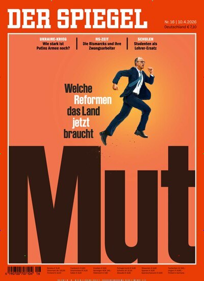 Titelbild der Ausgabe 16/2026 von Der Spiegel. Diese Zeitschrift und viele weitere Wirtschaftsmagazine und Politikmagazine als Abo oder epaper bei United Kiosk online kaufen.