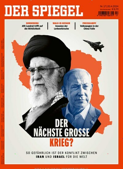 Titelbild der Ausgabe 17/2024 von Der Spiegel. Diese Zeitschrift und viele weitere Wirtschaftsmagazine und Politikmagazine als Abo oder epaper bei United Kiosk online kaufen.
