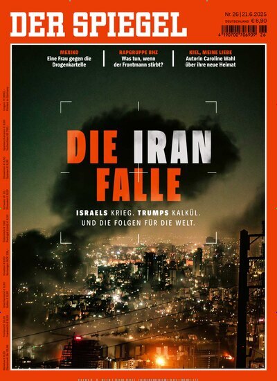 Titelbild der Ausgabe 26/2025 von Der Spiegel. Diese Zeitschrift und viele weitere Wirtschaftsmagazine und Politikmagazine als Abo oder epaper bei United Kiosk online kaufen.