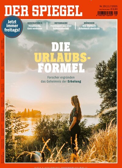 Titelbild der Ausgabe 29/2025 von Der Spiegel. Diese Zeitschrift und viele weitere Wirtschaftsmagazine und Politikmagazine als Abo oder epaper bei United Kiosk online kaufen.