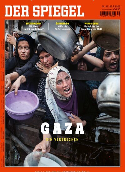 Titelbild der Ausgabe 31/2025 von Der Spiegel. Diese Zeitschrift und viele weitere Wirtschaftsmagazine und Politikmagazine als Abo oder epaper bei United Kiosk online kaufen.