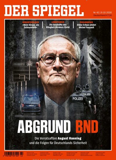 Titelbild der Ausgabe 42/2026 von Der Spiegel. Diese Zeitschrift und viele weitere Wirtschaftsmagazine und Politikmagazine als Abo oder epaper bei United Kiosk online kaufen.