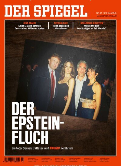 Titelbild der Ausgabe 44/2025 von Der Spiegel. Diese Zeitschrift und viele weitere Wirtschaftsmagazine und Politikmagazine als Abo oder epaper bei United Kiosk online kaufen.