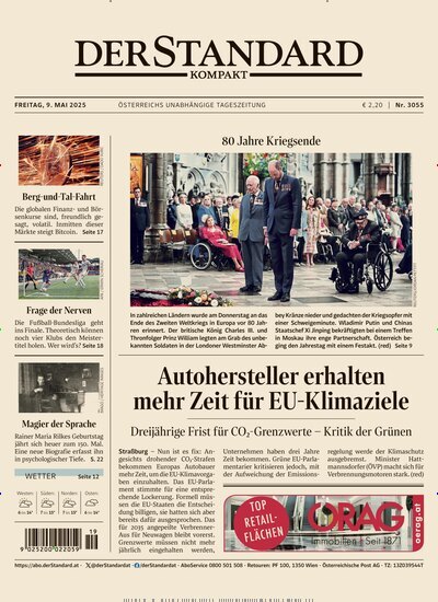 Titelbild der Ausgabe 89/2025 von Der Standard Kompakt. Diese Zeitschrift und viele weitere Zeitungsabos als Abo oder epaper bei United Kiosk online kaufen.