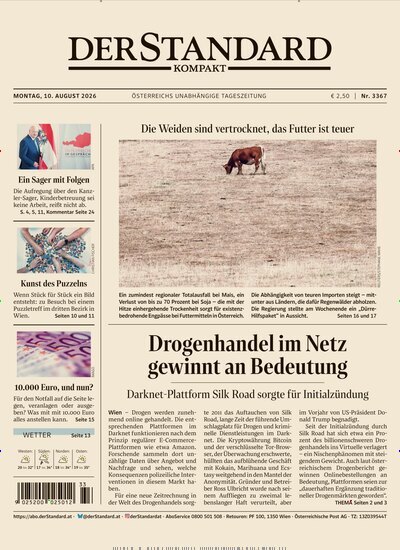 Titelbild der Ausgabe 367/2026 von Der Standard Kompakt. Diese Zeitschrift und viele weitere Zeitungsabos als Abo oder epaper bei United Kiosk online kaufen.