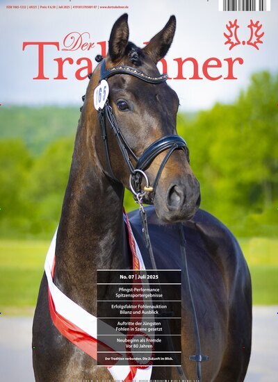 Titelbild der Ausgabe 7/2025 von Der Trakehner. Diese Zeitschrift und viele weitere Sportmagazine als Abo oder epaper bei United Kiosk online kaufen.