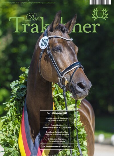 Titelbild der Ausgabe 10/2025 von Der Trakehner. Diese Zeitschrift und viele weitere Sportmagazine als Abo oder epaper bei United Kiosk online kaufen.