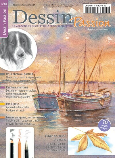 Titelbild der Ausgabe 60/2024 von Dessin Passion. Diese Zeitschrift und viele weitere Modemagazine und DIY-Magazine als Abo oder epaper bei United Kiosk online kaufen.