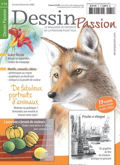 Titelbild der Ausgabe 71/2025 von Dessin Passion. Diese Zeitschrift und viele weitere Modemagazine und DIY-Magazine als Abo oder epaper bei United Kiosk online kaufen.