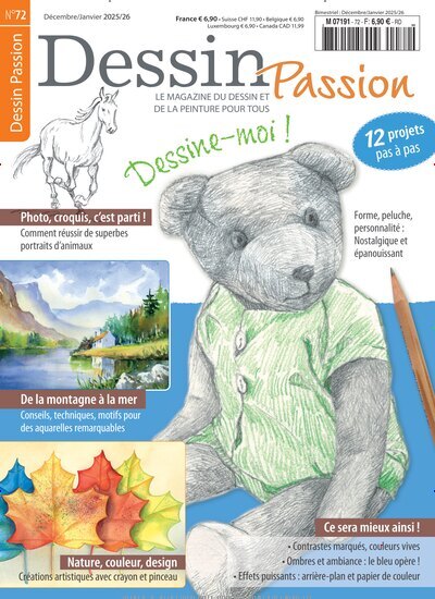 Titelbild der Ausgabe 72/2025 von Dessin Passion. Diese Zeitschrift und viele weitere Modemagazine und DIY-Magazine als Abo oder epaper bei United Kiosk online kaufen.
