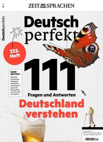 Titelbild der Ausgabe 7/2023 von Deutsch perfekt. Diese Zeitschrift und viele weitere Reisemagazine, Freizeitmagazine und Wissensmagazine als Abo oder epaper bei United Kiosk online kaufen.