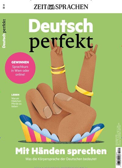 Titelbild der Ausgabe 11/2025 von Deutsch perfekt. Diese Zeitschrift und viele weitere Reisemagazine, Freizeitmagazine und Wissensmagazine als Abo oder epaper bei United Kiosk online kaufen.