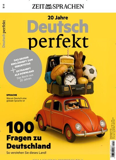 Titelbild der Ausgabe 13/2025 von Deutsch perfekt. Diese Zeitschrift und viele weitere Reisemagazine, Freizeitmagazine und Wissensmagazine als Abo oder epaper bei United Kiosk online kaufen.