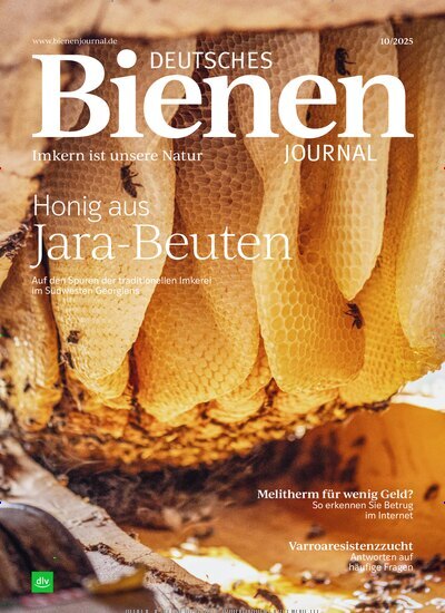 Titelbild der Ausgabe 10/2025 von Deutsches Bienenjournal. Diese Zeitschrift und viele weitere Naturzeitschriften, Landwirtschaftszeitungen und Umweltmagazine als Abo oder epaper bei United Kiosk online kaufen.