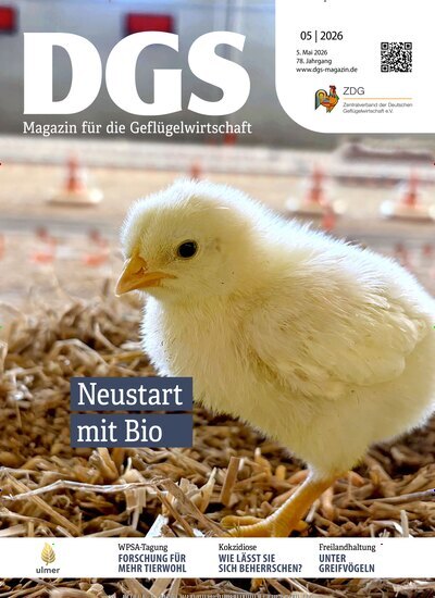 Titelbild der Ausgabe 5/2026 von DGS Magazin. Diese Zeitschrift und viele weitere Naturzeitschriften, Landwirtschaftszeitungen und Umweltmagazine als Abo oder epaper bei United Kiosk online kaufen.