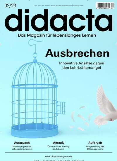 Titelbild der Ausgabe 2/2023 von didacta. Diese Zeitschrift und viele weitere Elternzeitschriften und Tierzeitschriften als Abo oder epaper bei United Kiosk online kaufen.