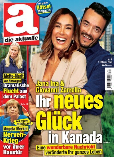 Titelbild der Ausgabe 7/2026 von die aktuelle. Diese Zeitschrift und viele weitere Frauenzeitschriften als Abo oder epaper bei United Kiosk online kaufen.