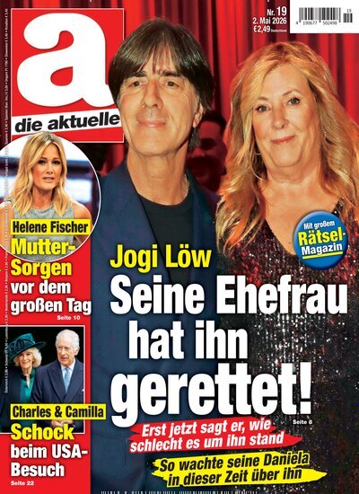 Titelbild der Ausgabe 19/2026 von die aktuelle. Diese Zeitschrift und viele weitere Frauenzeitschriften als Abo oder epaper bei United Kiosk online kaufen.