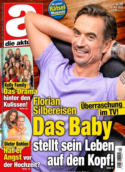 Titelbild der Ausgabe 20/2025 von die aktuelle. Diese Zeitschrift und viele weitere Frauenzeitschriften als Abo oder epaper bei United Kiosk online kaufen.