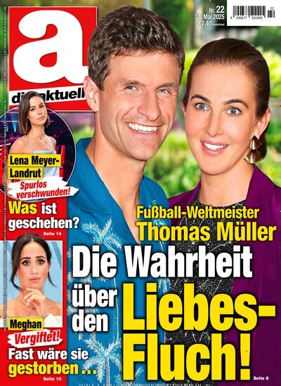Titelbild der Ausgabe 22/2025 von die aktuelle. Diese Zeitschrift und viele weitere Frauenzeitschriften als Abo oder epaper bei United Kiosk online kaufen.