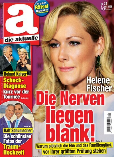 Titelbild der Ausgabe 24/2026 von die aktuelle. Diese Zeitschrift und viele weitere Frauenzeitschriften als Abo oder epaper bei United Kiosk online kaufen.