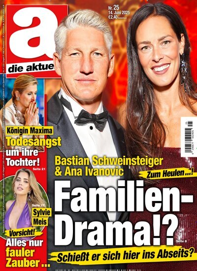 Titelbild der Ausgabe 25/2025 von die aktuelle. Diese Zeitschrift und viele weitere Frauenzeitschriften als Abo oder epaper bei United Kiosk online kaufen.