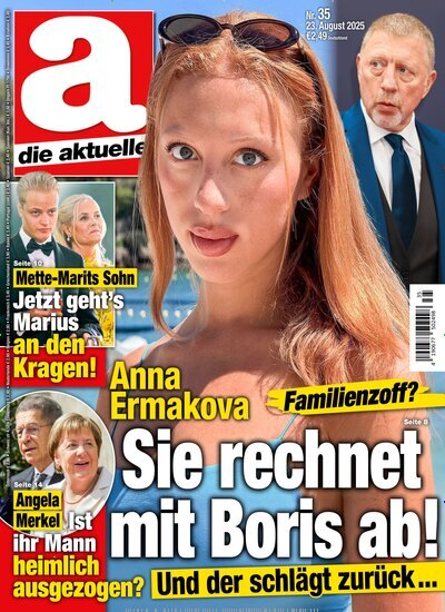 Titelbild der Ausgabe 35/2025 von die aktuelle. Diese Zeitschrift und viele weitere Frauenzeitschriften als Abo oder epaper bei United Kiosk online kaufen.