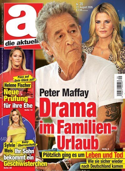 Titelbild der Ausgabe 35/2026 von die aktuelle. Diese Zeitschrift und viele weitere Frauenzeitschriften als Abo oder epaper bei United Kiosk online kaufen.