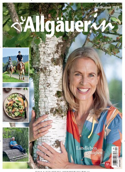 Titelbild der Ausgabe 4/2025 von Die Allgäuerin. Diese Zeitschrift und viele weitere Gartenzeitschriften und Wohnzeitschriften als Abo oder epaper bei United Kiosk online kaufen.