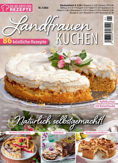 Titelbild der Ausgabe 1/2023 von Die beliebtesten Rezepte. Diese Zeitschrift und viele weitere Kochzeitschriften und Backzeitschriften als Abo oder epaper bei United Kiosk online kaufen.