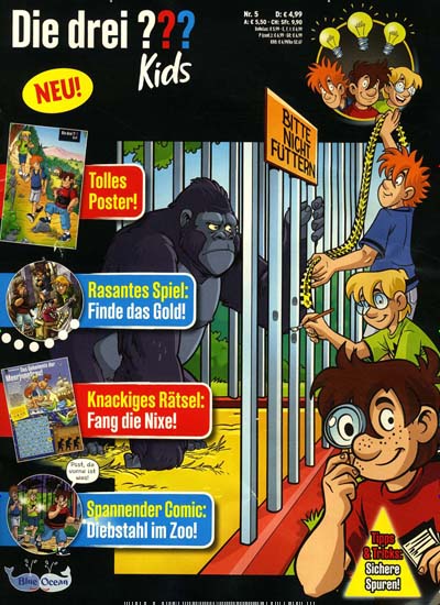 Titelbild der Ausgabe 5/2023 von Die drei ??? Kids. Diese Zeitschrift und viele weitere Jugendzeitschriften und Kinderzeitschriften als Abo oder epaper bei United Kiosk online kaufen.