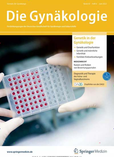 Titelbild der Ausgabe 6/2023 von Die Gynäkologie. Diese Zeitschrift und viele weitere Pflegezeitschriften und medizinische Fachzeitschriften als Abo oder epaper bei United Kiosk online kaufen.