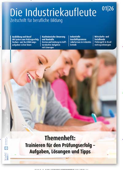 Titelbild der Ausgabe 1/2026 von Die Industriekaufleute. Diese Zeitschrift und viele weitere Industriemagazine und Handwerkmagazine als Abo oder epaper bei United Kiosk online kaufen.