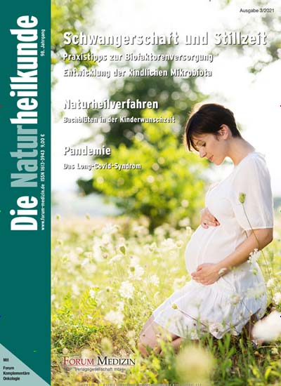 Titelbild der Ausgabe 3/2021 von Die Naturheilkunde. Diese Zeitschrift und viele weitere Pflegezeitschriften und medizinische Fachzeitschriften als Abo oder epaper bei United Kiosk online kaufen.