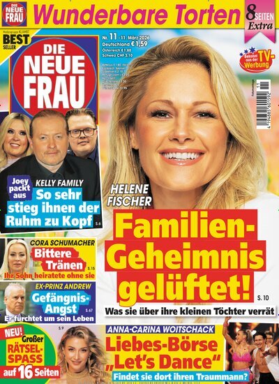 Titelbild der Ausgabe 11/2026 von Die neue Frau. Diese Zeitschrift und viele weitere Frauenzeitschriften als Abo oder epaper bei United Kiosk online kaufen.