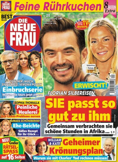 Titelbild der Ausgabe 20/2025 von Die neue Frau. Diese Zeitschrift und viele weitere Frauenzeitschriften als Abo oder epaper bei United Kiosk online kaufen.