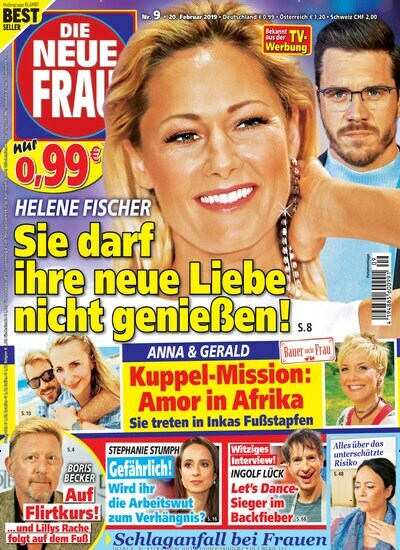 Die neue Frau Kombi-Abo aktuelles Titelbild Ausgabe 9/2019 Aktuelles Titelbild von Die neue Frau Kombi-Abo. Entdecken Sie jetzt die Ausgabe 9/2019. Lesen Sie gerne Frauenzeitschriften? Dann empfehlen wir Ihnen Die neue Frau Kombi-Abo als Kombi-Abo zum Lesen als gedruckte Ausgabe, als digitale Ausgabe im Web und als epaper per App.