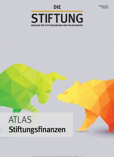 Titelbild der Ausgabe 1/2022 von DIE STIFTUNG ATLAS. Diese Zeitschrift und viele weitere Businessmagazine als Abo oder epaper bei United Kiosk online kaufen.